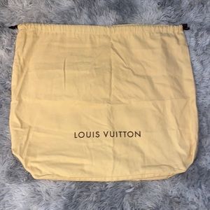 Louis Vuitton large dust bag